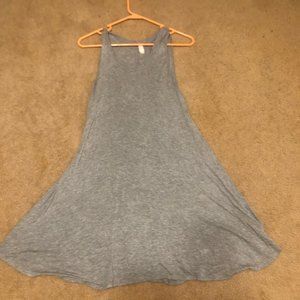 Gray Luxe T-Shirt Dress